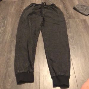 Stripped jogger